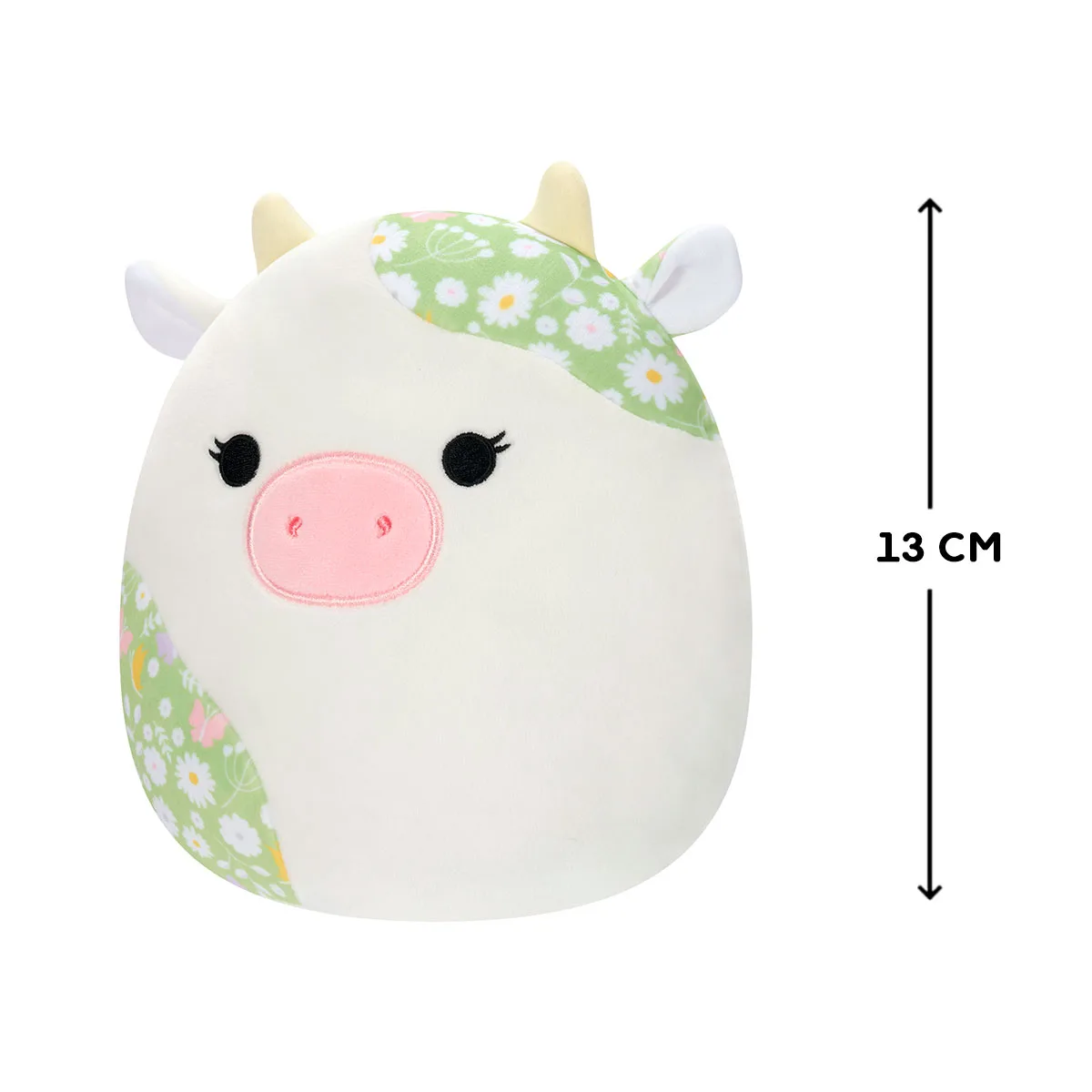 М'яка іграшка Squishmallows Корівка Ада поліестер 13 см