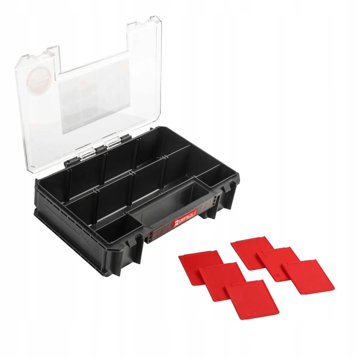 Органайзер QBRICK пластиковий 257х180х65 мм чорний 10 відділень
