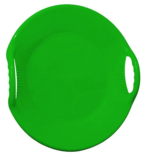 Зимові санки-диск пластик 58,3 см зелений