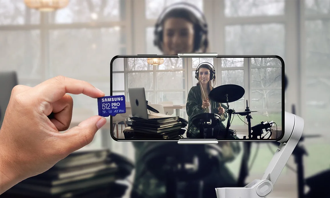 Карта пам'яті Samsung microSDXC 512ГБ Class 10 UHS-I PRO Plus