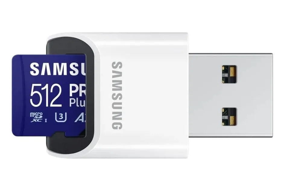 Карта пам'яті Samsung microSDXC 512ГБ Class 10 UHS-I PRO Plus