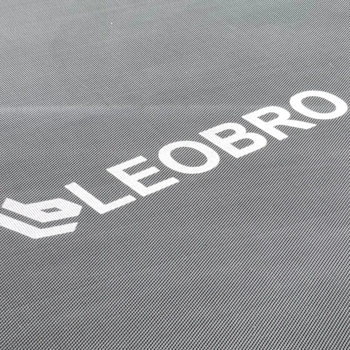 Батут LEOBRO ПП 252 см Зелений з захисною сіткою