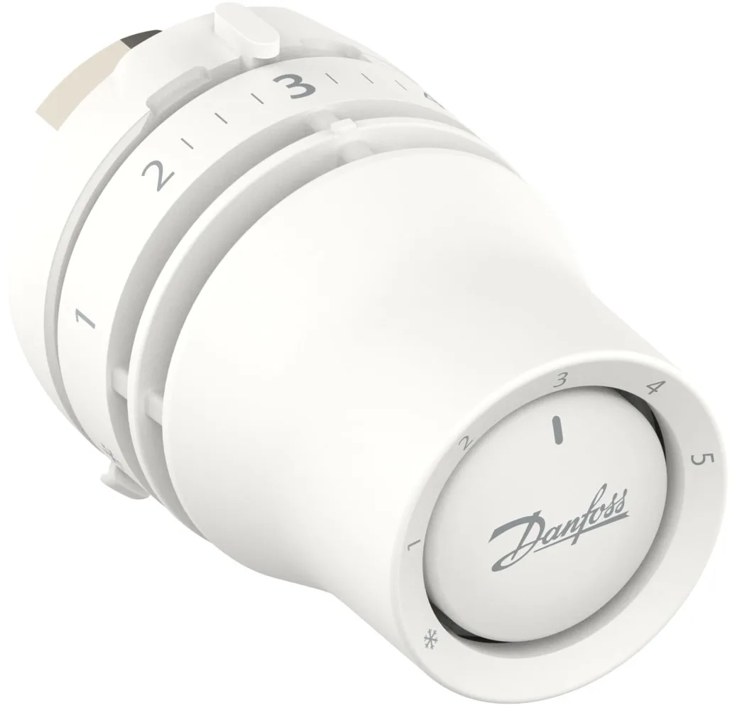 Термостатический элемент Danfoss Redia M30, М30х1.5, +8...28 °C, белый