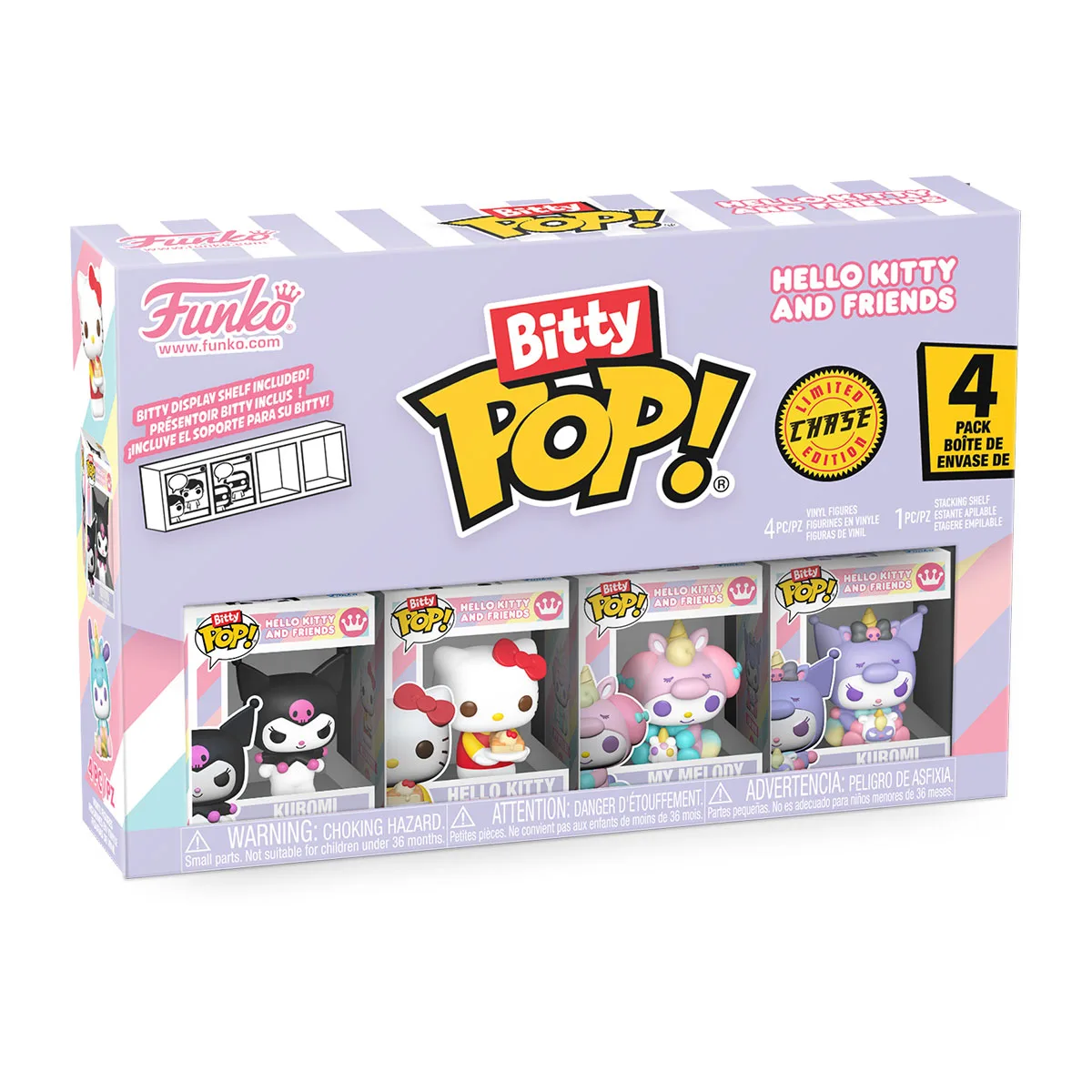 Набір ігрових фігурок Funko вініл 2,5 см Куромі 4 фігурки в асортименті
