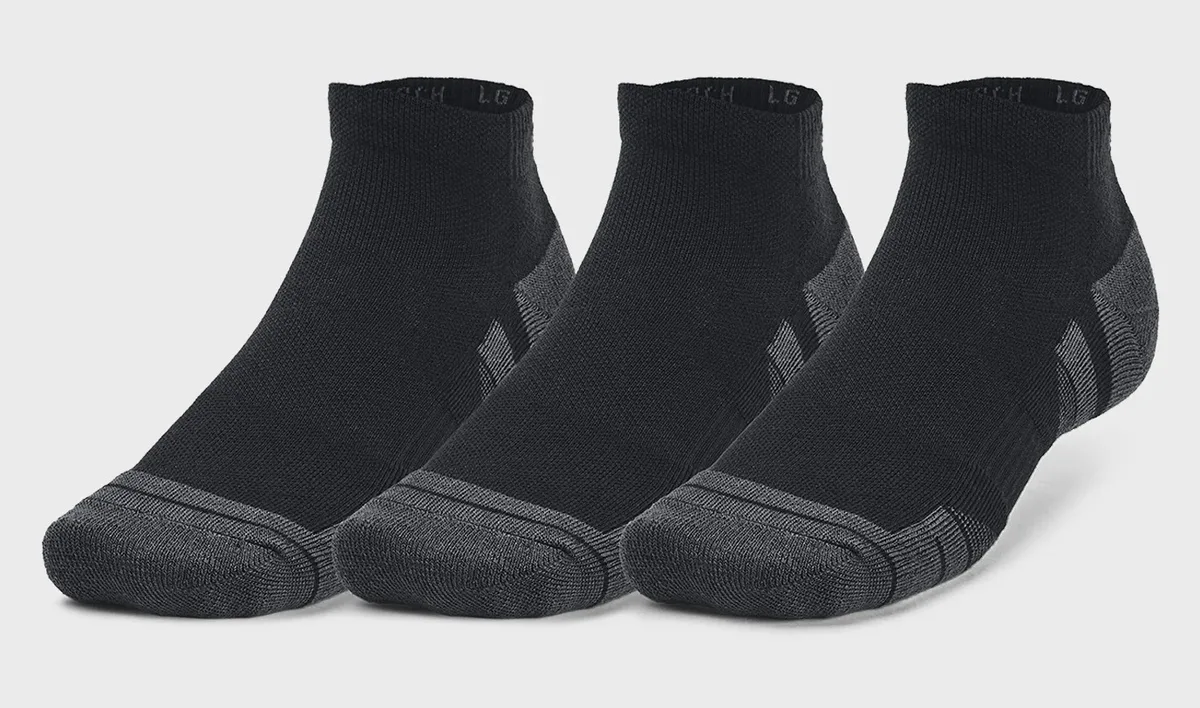 Шкарпетки Under Armour полиэстер MD черный унисекс 3pk Low
