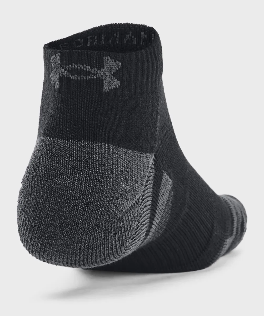 Шкарпетки Under Armour полиэстер MD черный унисекс 3pk Low