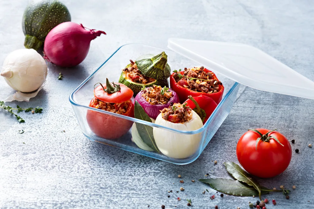 Форма квадратная с крышкой Pyrex боросиликатное стекло 15х15 см