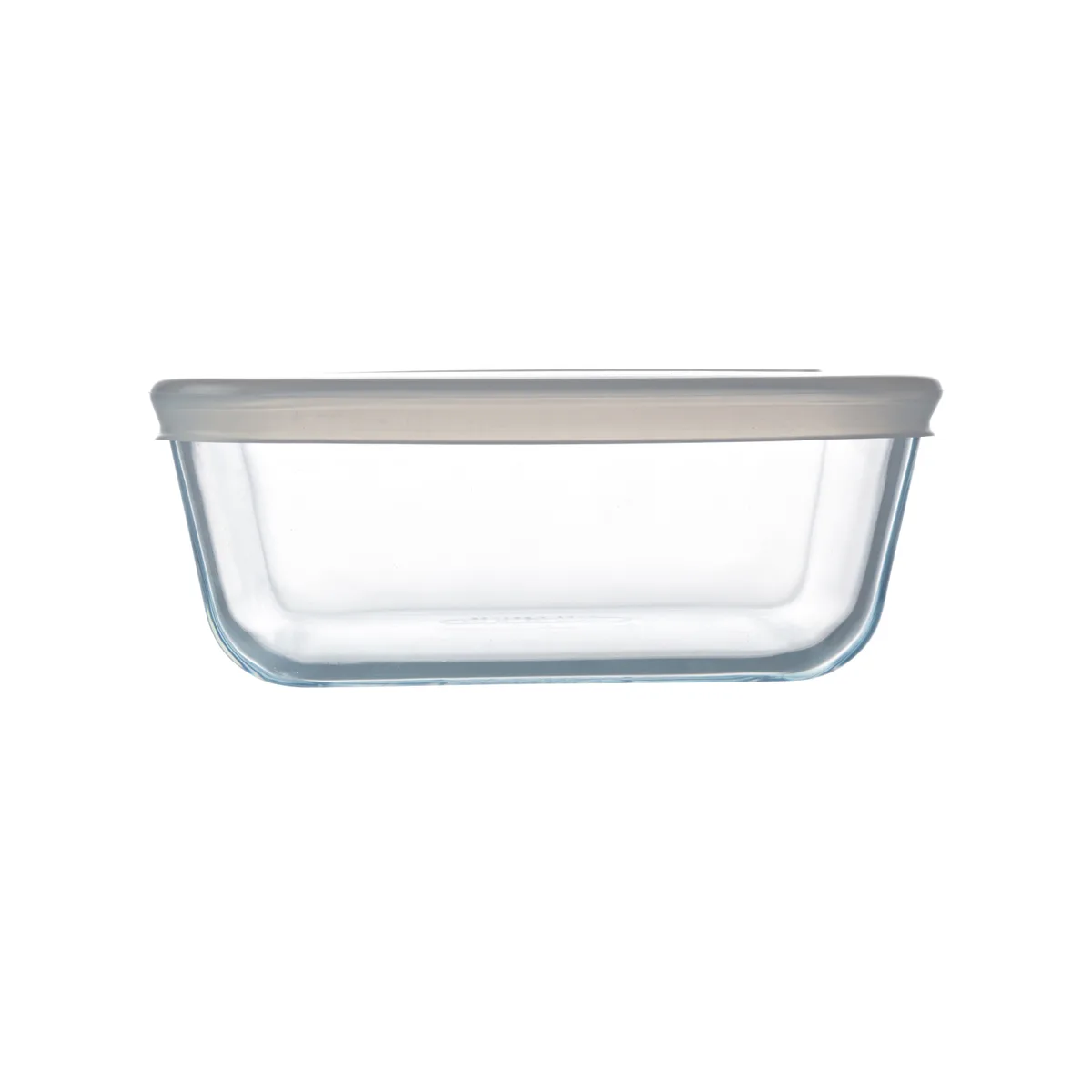 Форма квадратная с крышкой Pyrex боросиликатное стекло 15х15 см