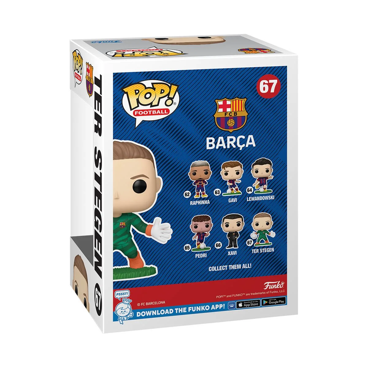 Фигурка Funko POP Футбол: FC Barcelona - Тер Штеген