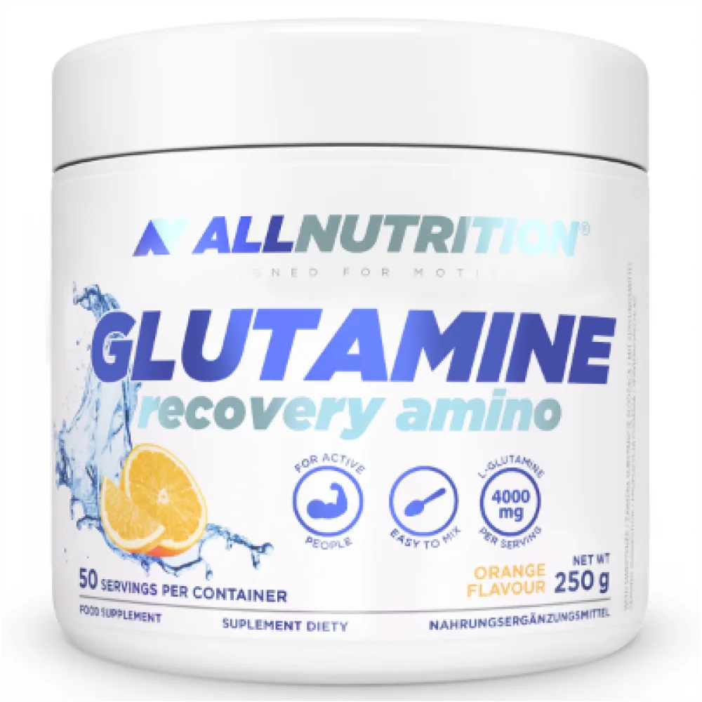 Глютамин Recovery Amino Allnutrition L-глютамин 250 г безвкусный