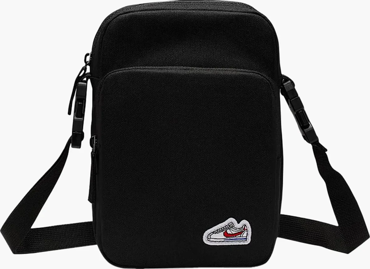 Сумка Nike 100% поліестер 15x23x8 см чорна унісекс 4 л