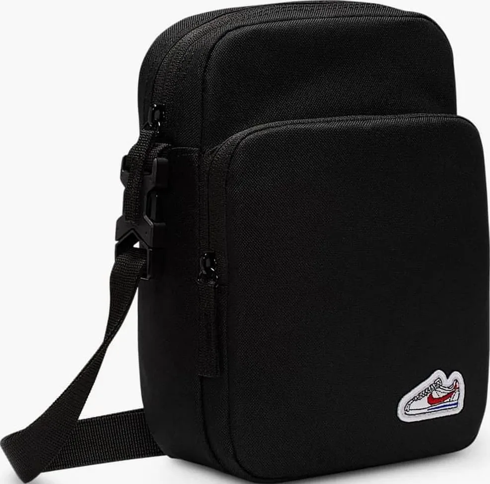 Сумка Nike 100% поліестер 15x23x8 см чорна унісекс 4 л