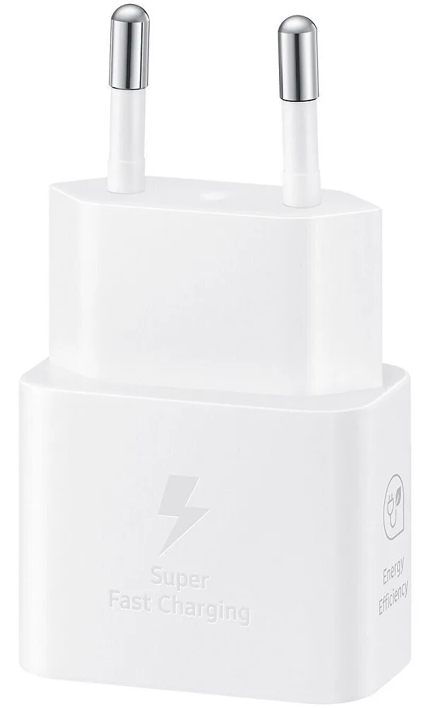 Мережевий зарядний пристрій Samsung 25 Вт USB Type-C Білий