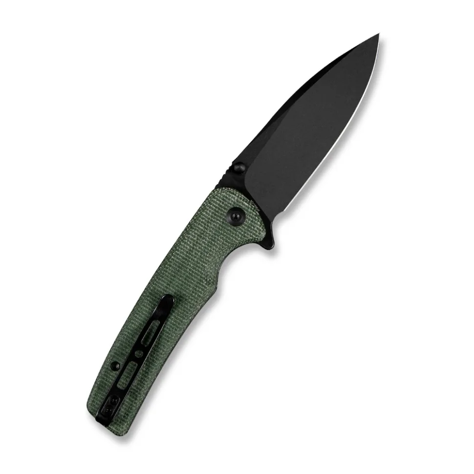 Ніж складаний Sencut 9Cr18MoV 88,2 мм зелений Micarta