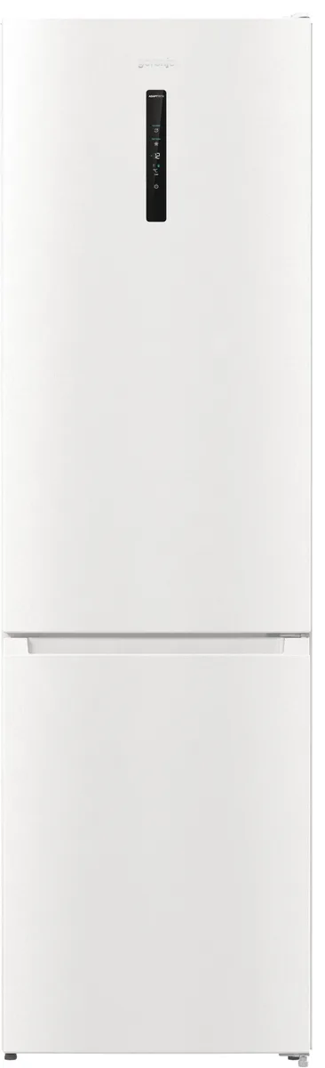 Холодильник Gorenje NRK6202AW4 з нижньою морозильною камерою, 200х60х60 см, 2 двері, об'єм 235 (96) л, клас енергоефективності А++