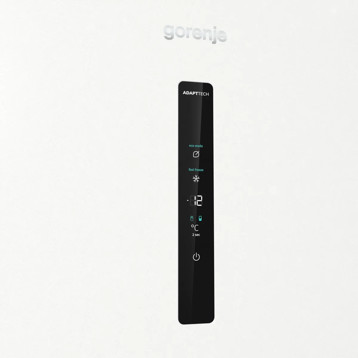 Холодильник Gorenje NRK6202AW4 с нижней морозильной камерой, 200х60х60 см, 2 двери, объем 235(96)л, класс энергоэффективности А++, Total No Frost, Зона свежести