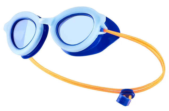 Окуляри для плавання Speedo силікон S блакитний синій помаранчевий