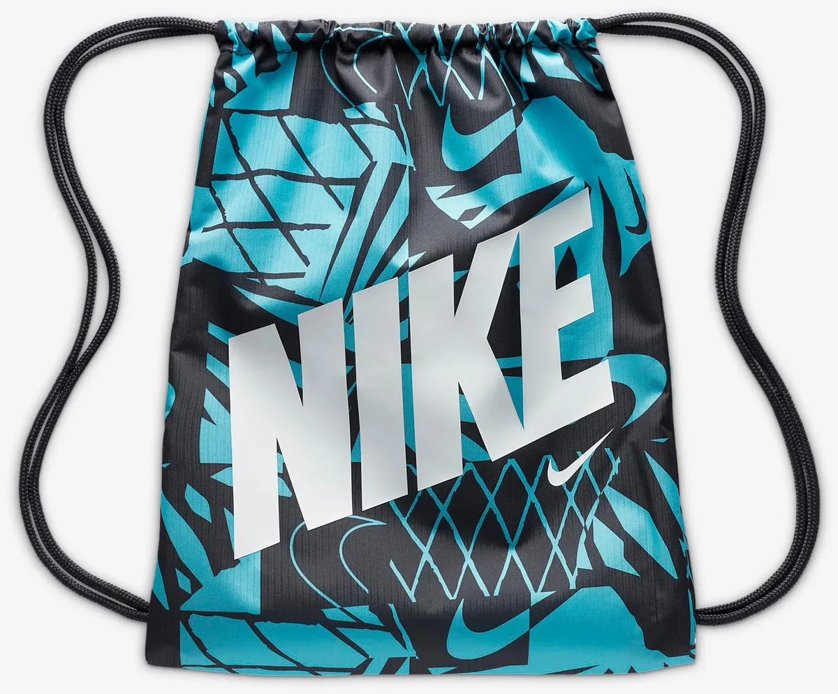 Мішок NIKE 100% поліестер 43х36 см чорний синій білий для дітей