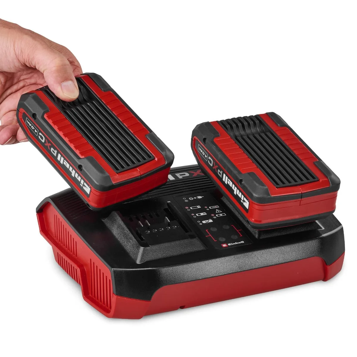Зарядний блок Einhell Power X-Twincharger 2x18В 4А 0.87кг