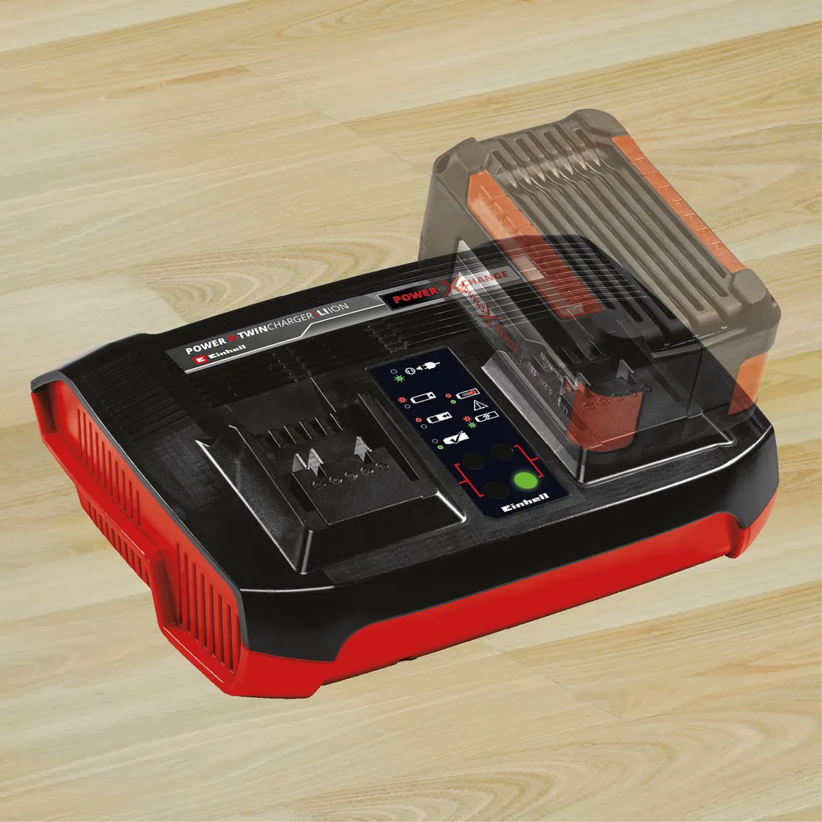 Зарядний блок Einhell Power X-Twincharger 2x18В 4А 0.87кг