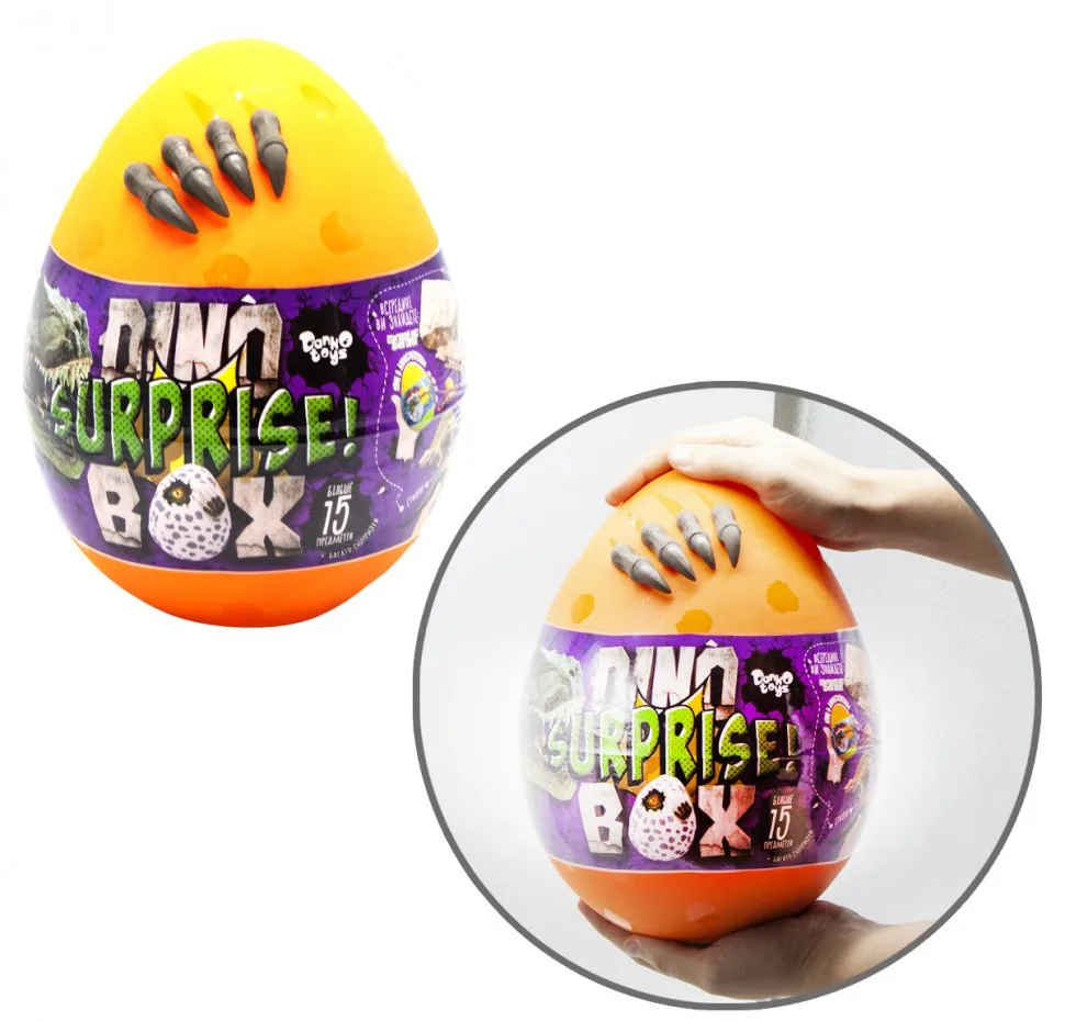 Набір креативного творчості Danko Toys 15 предметів пластик жовтогарячий