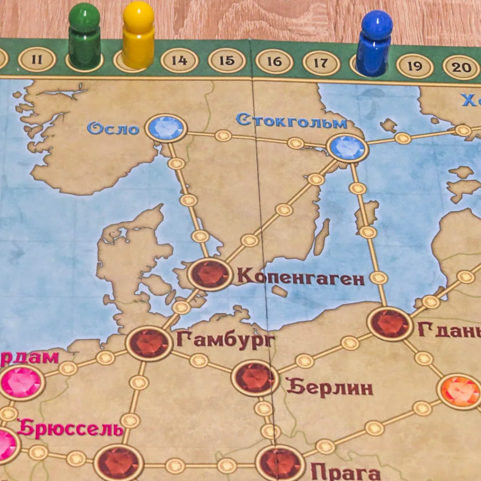 Настольная игра Artos games развивающая двустороннее поле 4 игрока многоцветная
