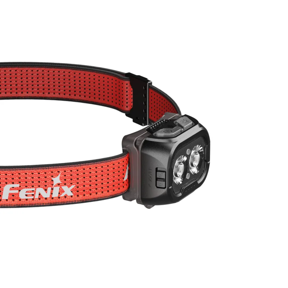 Налобний ліхтар Fenix чорний 57,5х31х47 мм 800 лм USB Type-C
