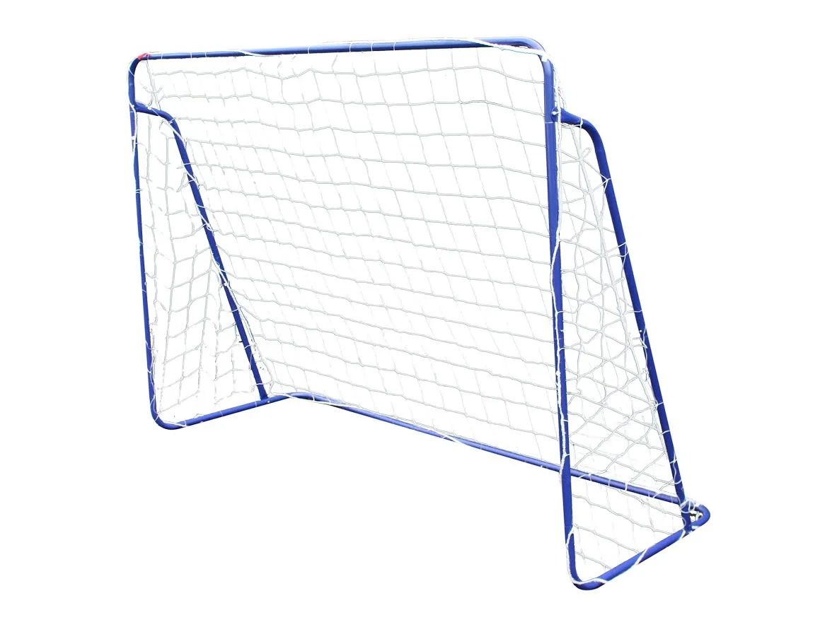 Ворота RomiSport сталь 2,13х1,52 м темно-сині