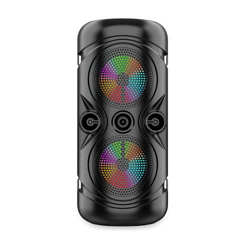 Портативна колонка Bluetooth 16W 172х138х97 мм Чорна