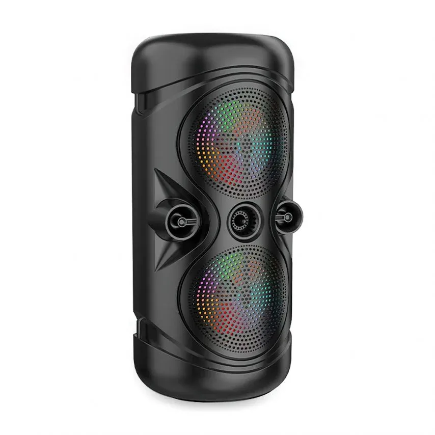 Портативна колонка Bluetooth 16W 172х138х97 мм Чорна