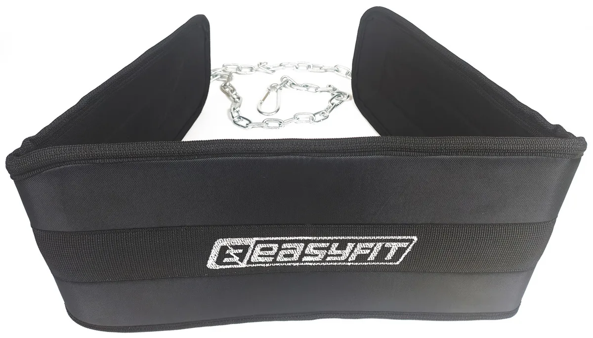 Пояс для обтяжень EasyFit оксфорд M чорний 80 см