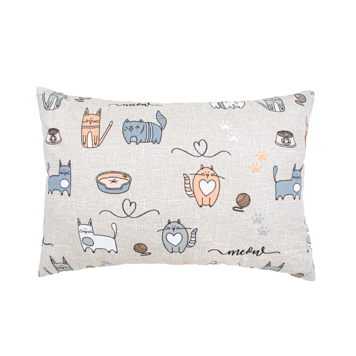 Подушка декоративна Home Line 100% бавовна 35х50 см бежевий