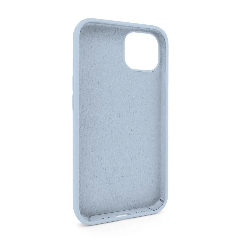 Чохол Silicone Case для Apple iPhone 13 силіконовий блакитний