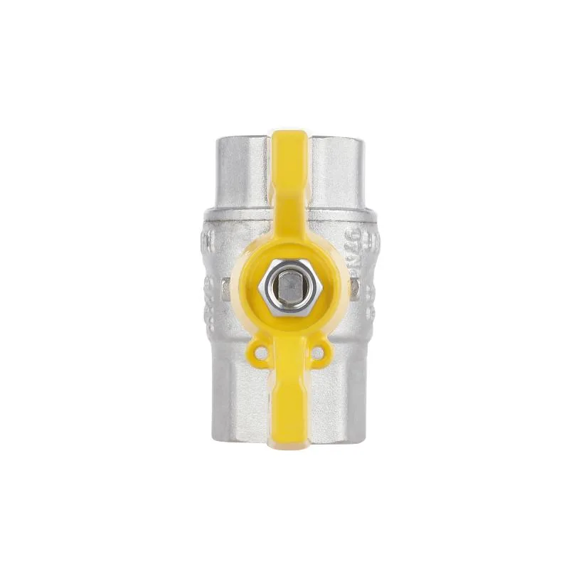 Кран кульовий 3/4" ВР для газу метелик латунний Thermo Alliance Forte