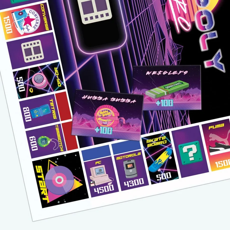 Настольная игра Монополия Ретро FlixPlay картон 30х30 см многоцветная