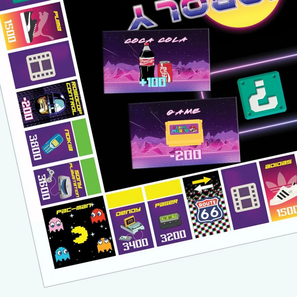 Настольная игра Монополия Ретро FlixPlay картон 30х30 см многоцветная