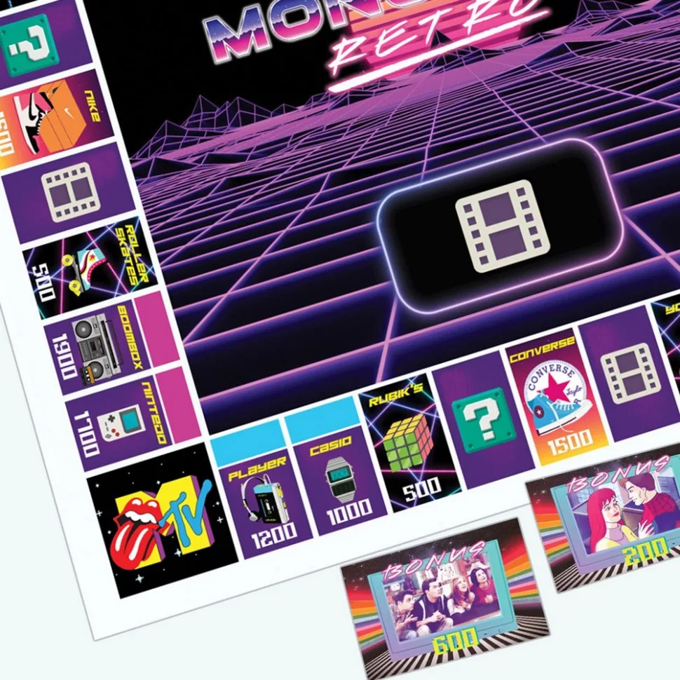 Настольная игра Монополия Ретро FlixPlay картон 30х30 см многоцветная
