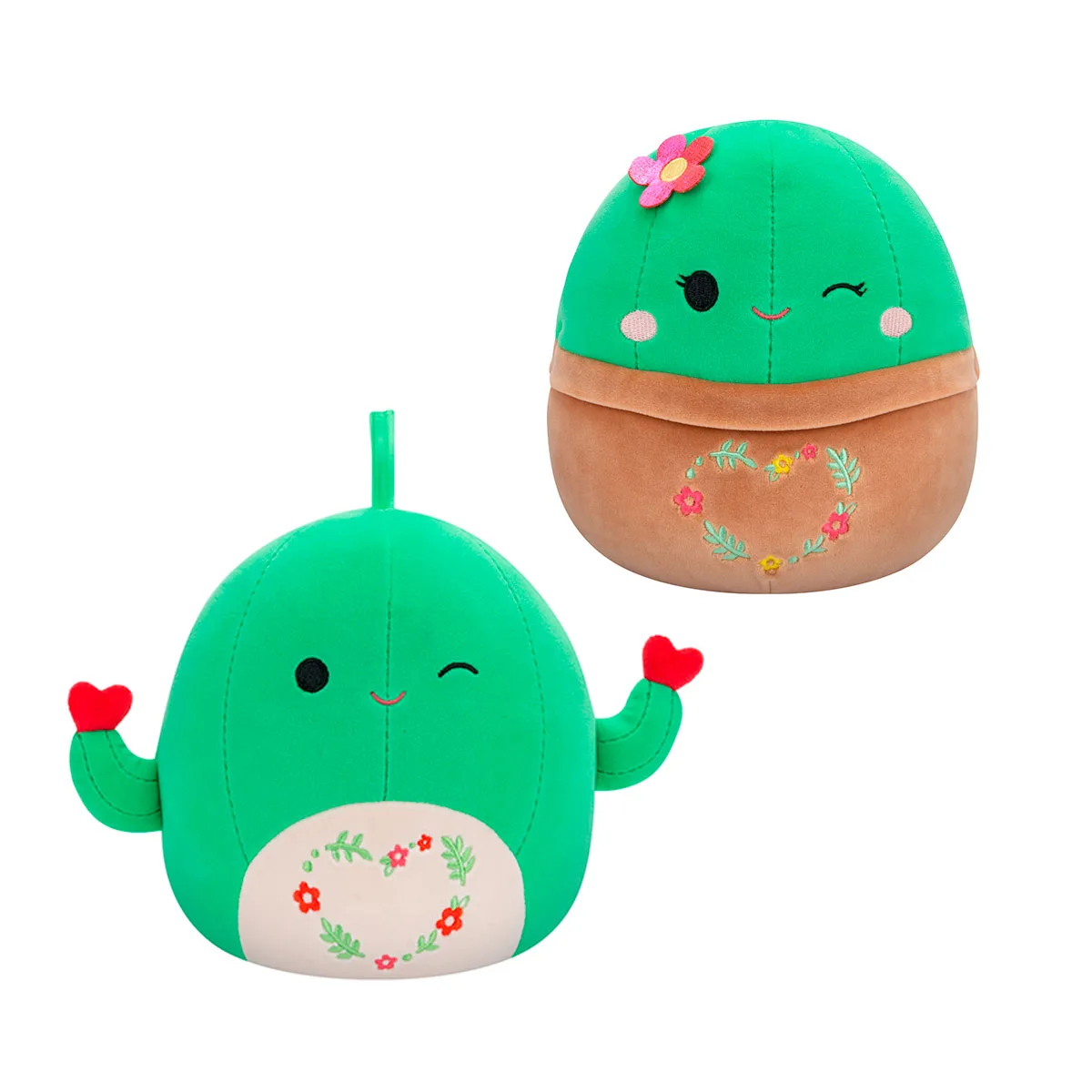 М'яка іграшка Squishmallows Кактуси 19 см поліестер спандекс 2 шт