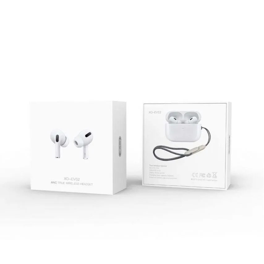 Наушники Bluetooth XO вакуумные TWS пластиковые белые