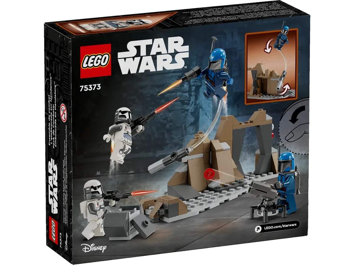 Конструктор LEGO Star Wars Боевый комплект «Засада на Мандалоре»