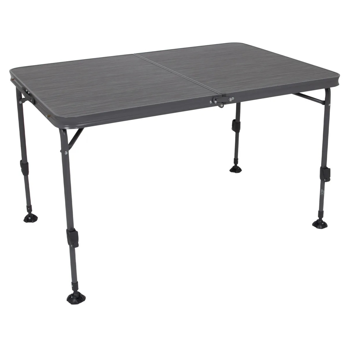 Стол Bo-Camp алюминиевый 120x80 см серый