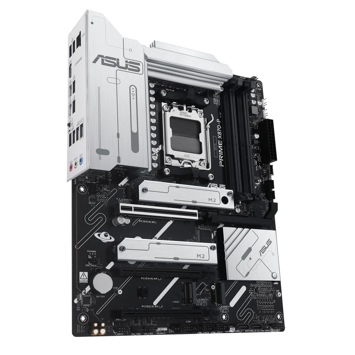 Материнская плата ASUS PRIME X870-P sAM5 X870 4xDDR5 M.2 HDMI ATX