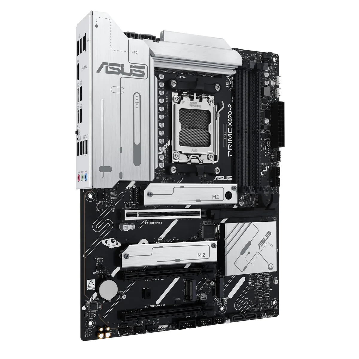 Материнская плата ASUS PRIME X870-P sAM5 X870 4xDDR5 M.2 HDMI ATX