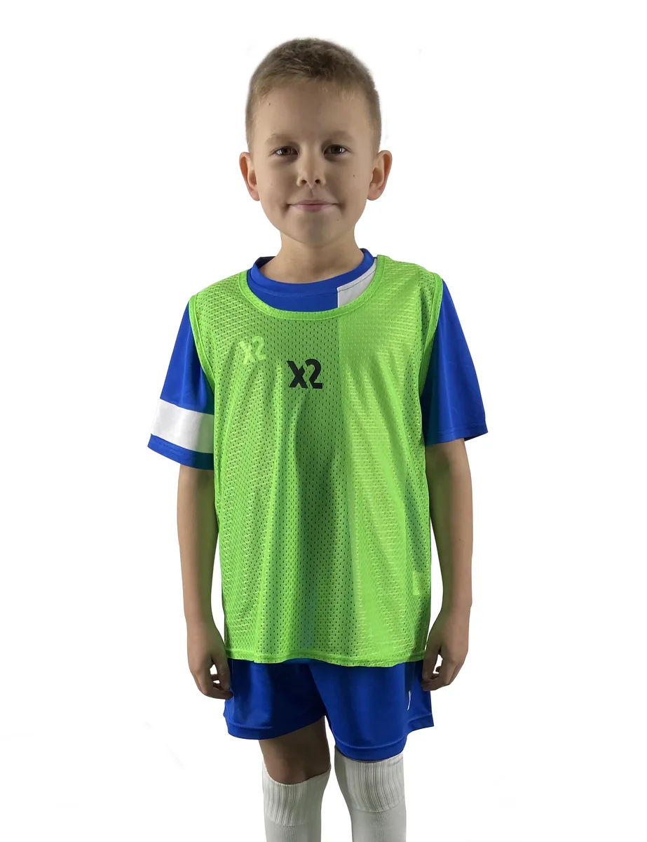 Маніжка спортивна X2 100% поліестер JUNIOR салатовий