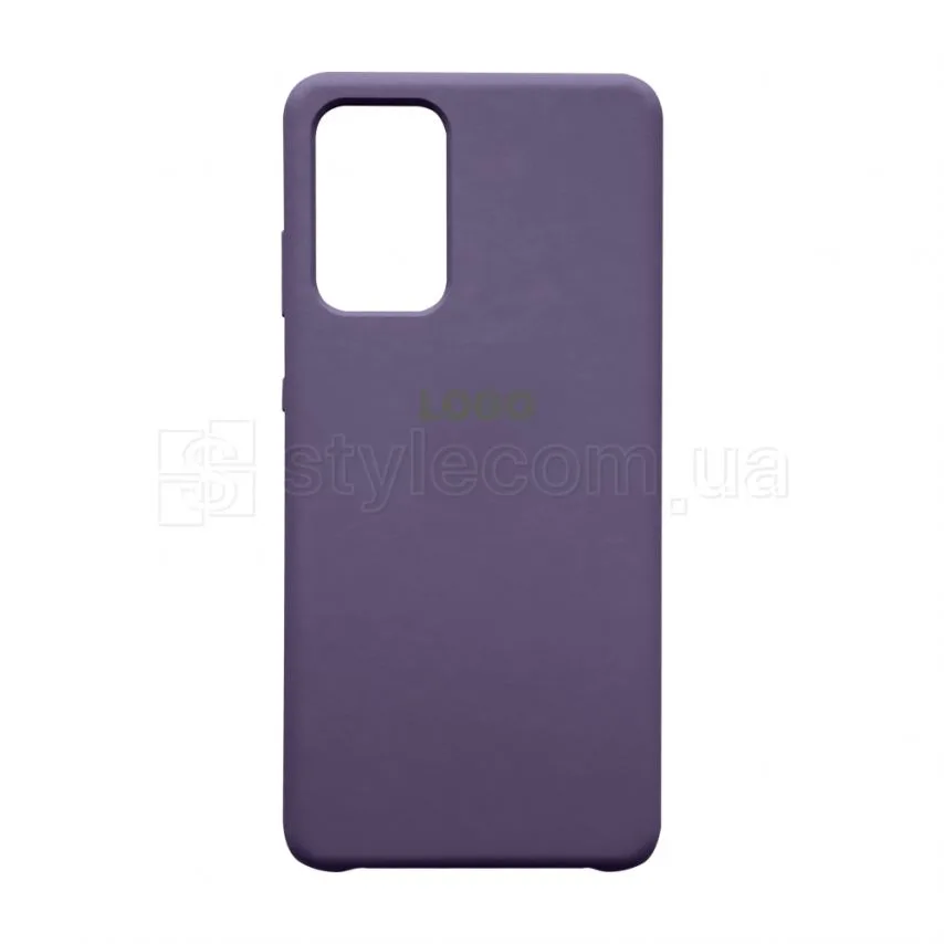 Чохол Silicone Case Samsung силікон фіолетовий для Galaxy A72/A725