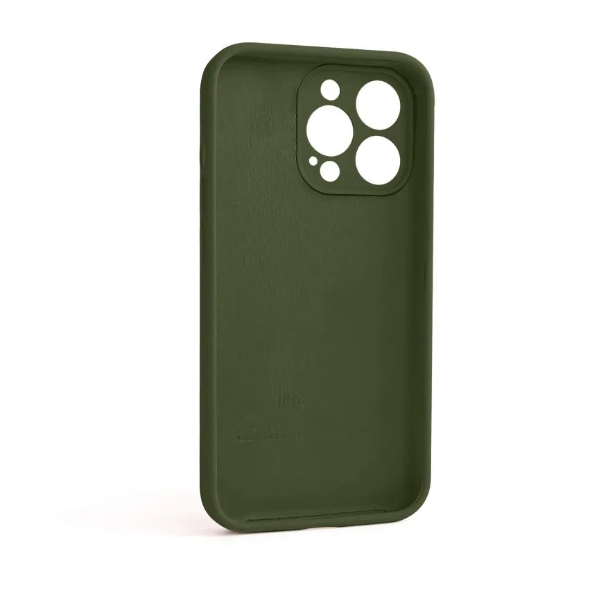 Чохол Silicone Case для Apple iPhone 13 Pro силіконовий зелений