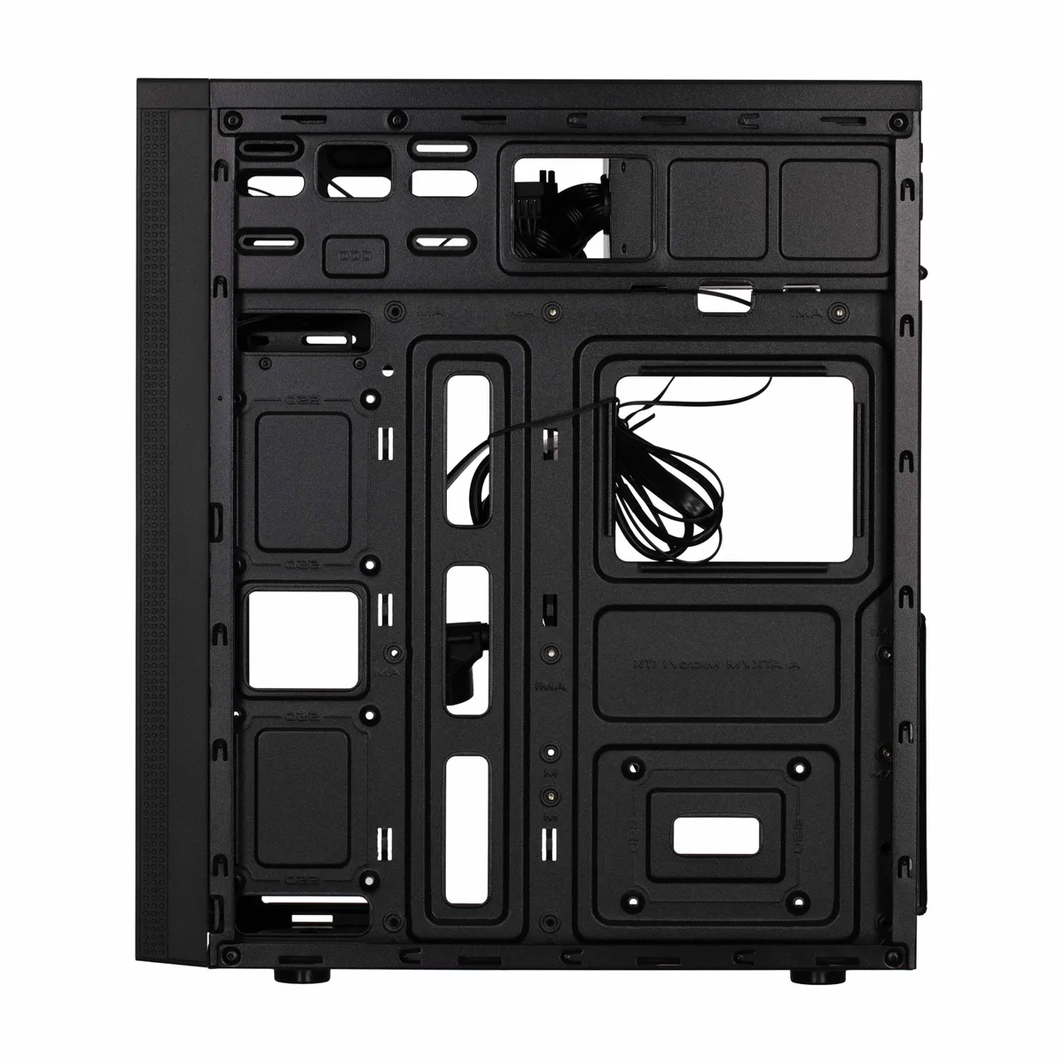 Корпус 2E Alfa E185-400 з БЖ 2E ATX400W, 1xUSB3.0, 2xUSB2.0, VGA 310мм, ATX, чорний