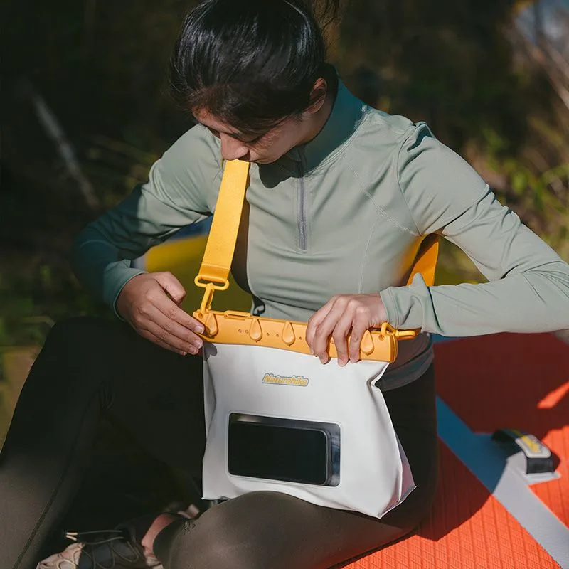 Водонепроникна сумка Naturehike ПВХ 5,6 л жовта