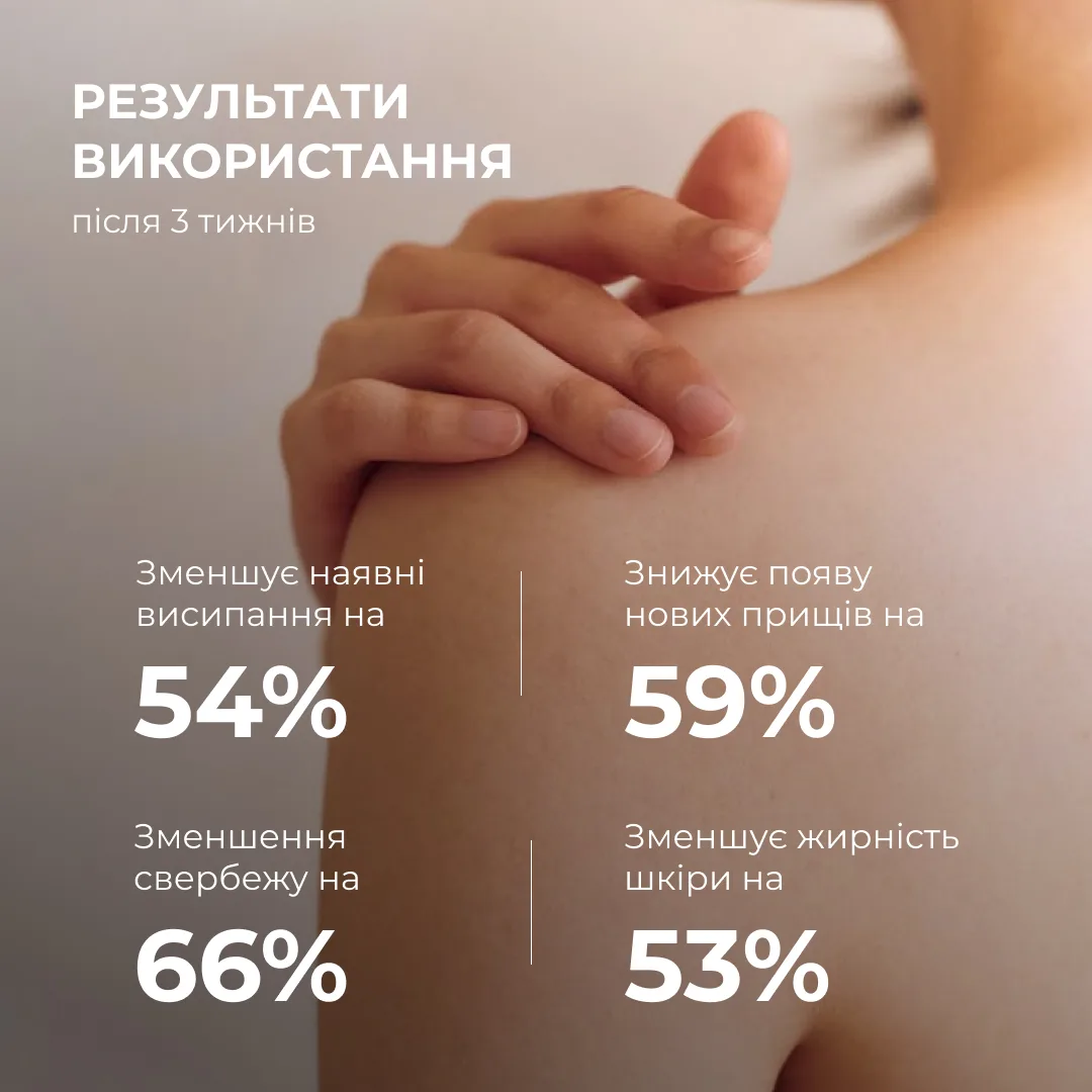 Комплекс проти висипань на тілі та глибокого живлення Hillary Body Acne & Deep Nourishment Complex