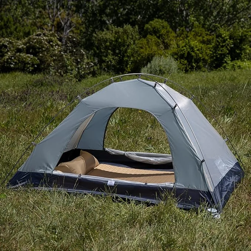 Намет чотиримісний Naturehike поліефір 210T 210х265х100 см світло-сірий